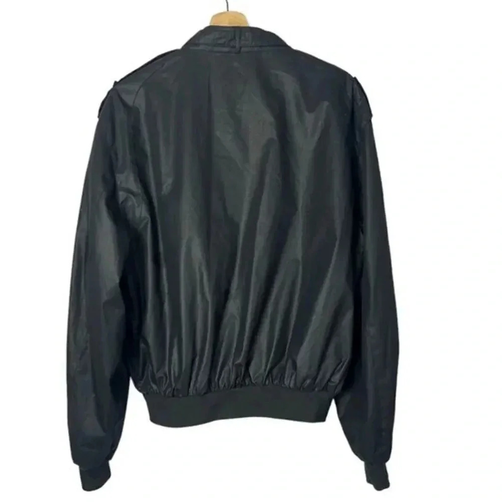 Members Only Classic Iconic Racer Bomber Jacket M - Picture 2 of 4